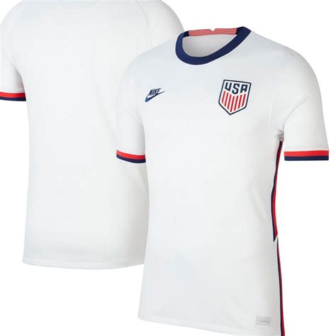 men&s nike white usmnt 2020 home stadium replica jersey|men's clothing website.